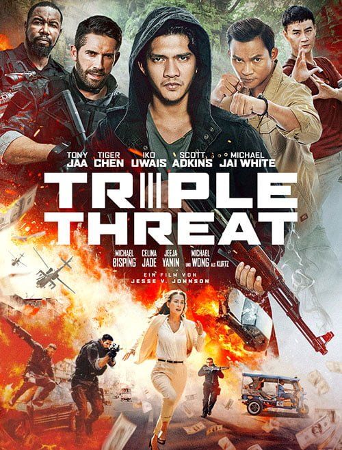 دانلود فیلم تهدید سه‌ گانه با دوبله فارسی Triple Threat 2019