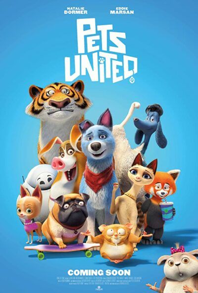  دانلود انیمیشن اتحاد حیوانات خانگی دوبله فارسی Pets United 2020