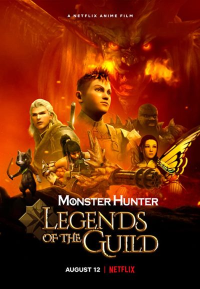 دانلود انیمیشن شکارچی هیولا دوبله فارسی Monster Hunter: Legends of the Guild 2021