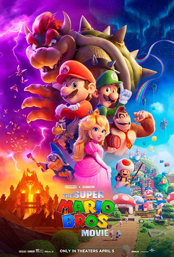 دانلود انیمیشن برادران سوپر ماریو دوبله فارسی The Super Mario Bros. Movie 2023
