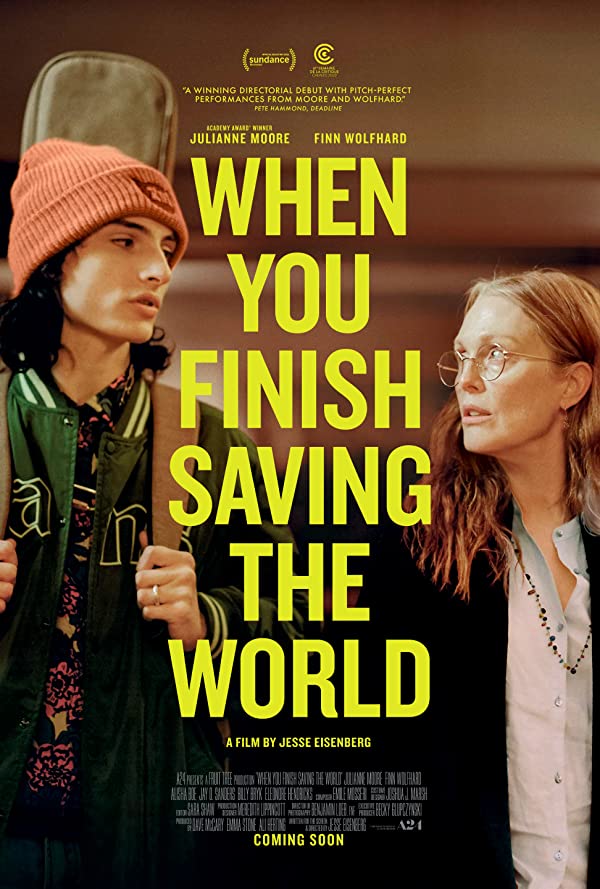 دانلود فیلم وقتی نجات جهان را تمام کردی دوبله فارسی When You Finish Saving the World 2023