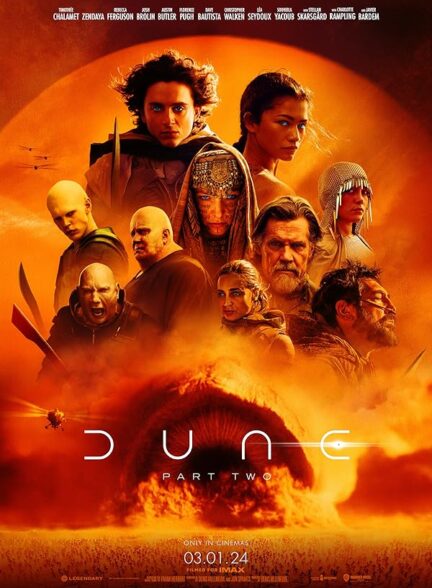 دانلود فیلم تل ماسه 2 دوبله فارسی Dune: Part Two 2024