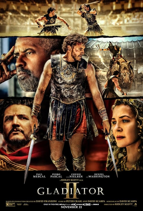 دانلود فیلم گلادیاتور 2 دوبله فارسی Gladiator II 2024