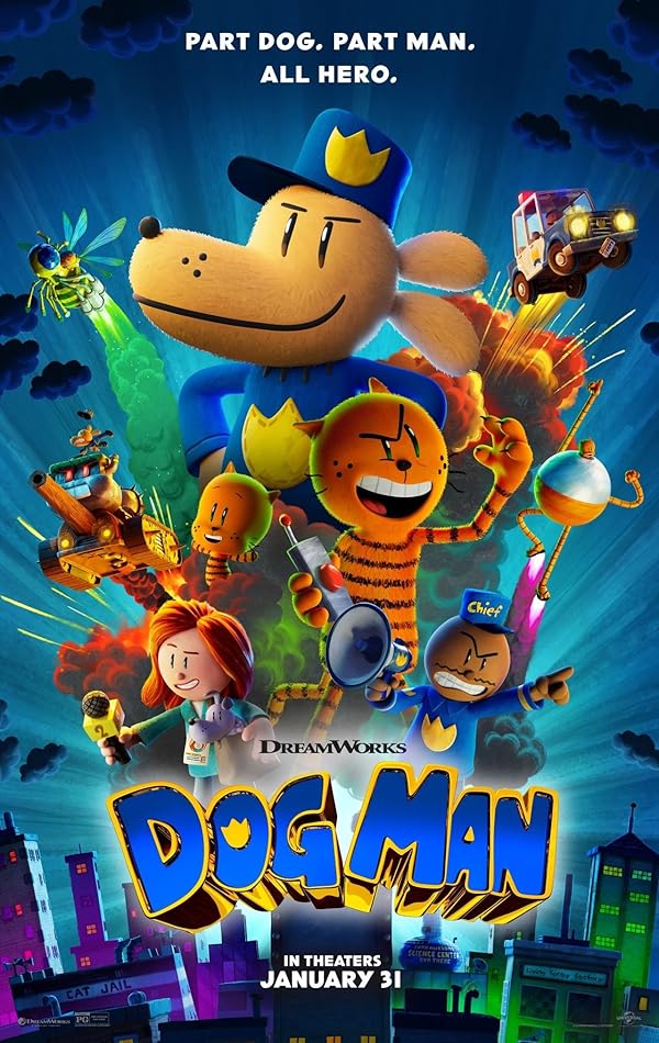 دانلود انیمیشن مرد سگی دوبله فارسی Dog Man 2025