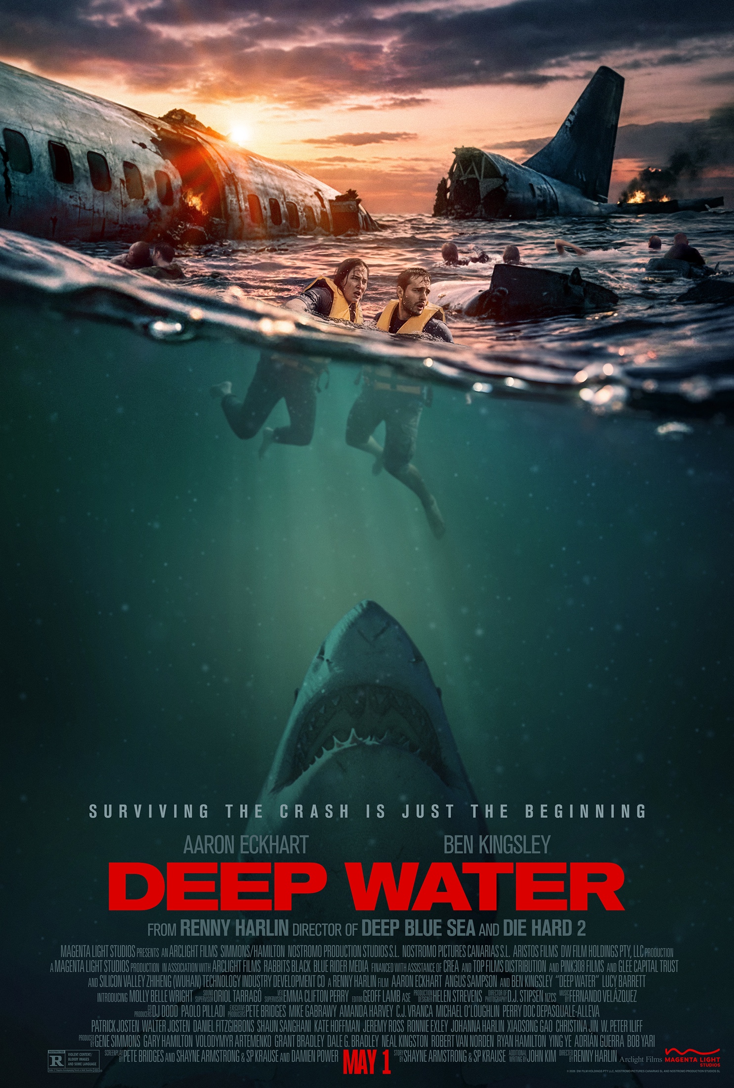 دانلود فیلم آب های عمیق Deep Water 2026 دوبله فارسی