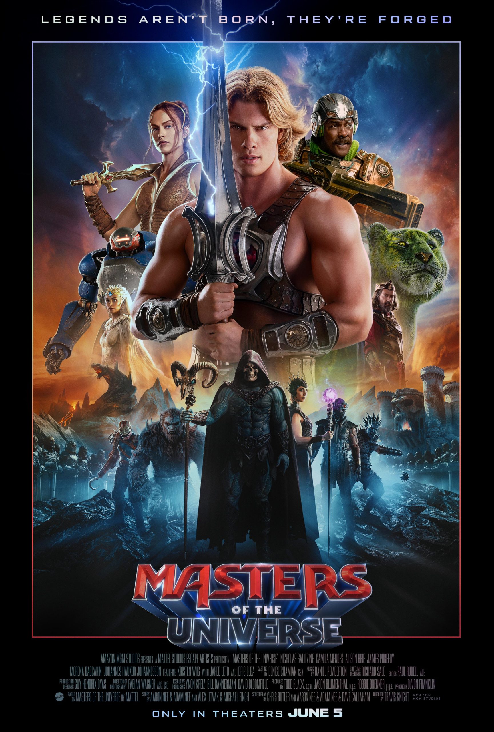 دانلود فیلم اربابان جهان Masters of the Universe 2026 دوبله فارسی